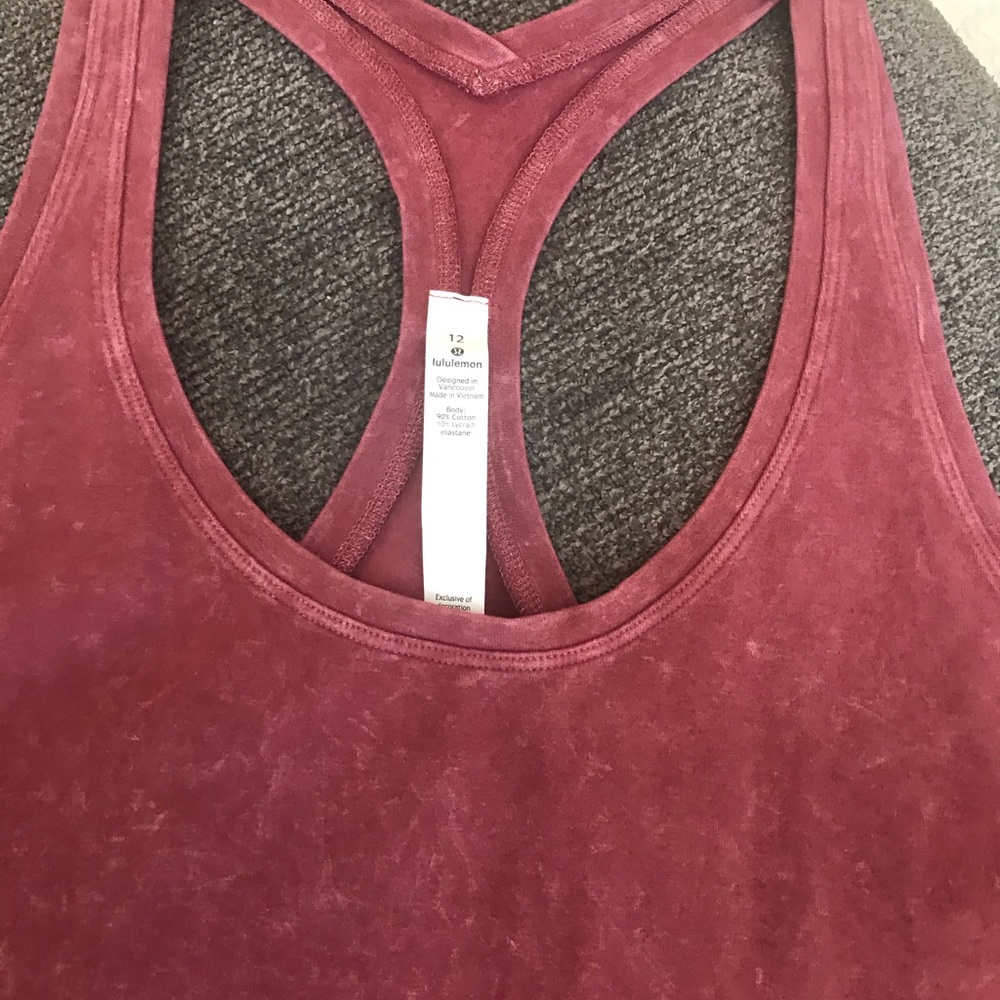 Lululemon Cool Racerback II *Dye - Picture 3 of 4